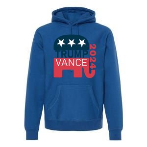 Trump Vance 2024 President Vote Usa Election Maga Gift Premium Hoodie