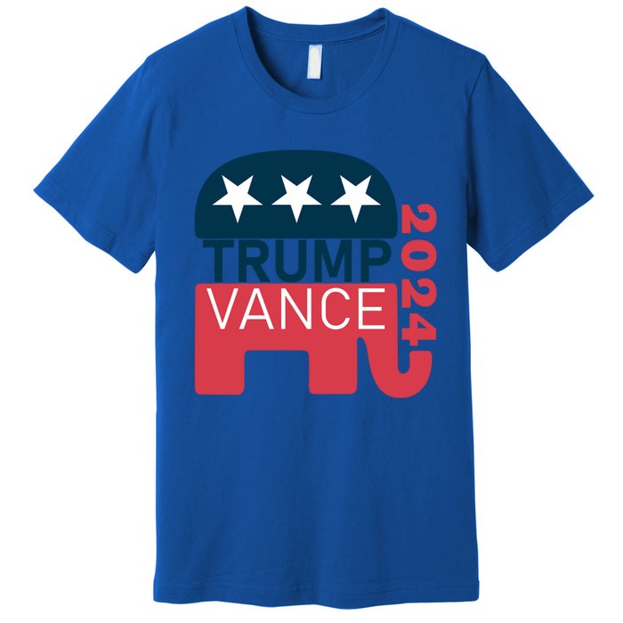 Trump Vance 2024 President Vote Usa Election Maga Gift Premium T-Shirt