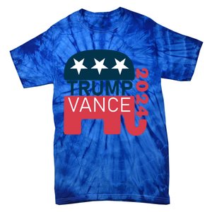 Trump Vance 2024 President Vote Usa Election Maga Gift Tie-Dye T-Shirt