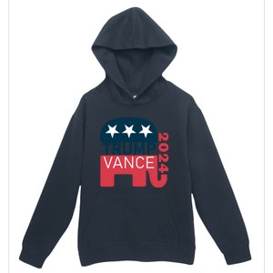 Trump Vance 2024 President Vote Usa Election Maga Gift Urban Pullover Hoodie