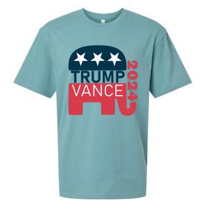 Trump Vance 2024 President Vote Usa Election Maga Gift Sueded Cloud Jersey T-Shirt