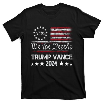 Trump Vance 2024 President Trump Supporter Re Election T-Shirt