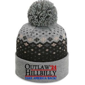 Trump Vance 2024 Outlaw Hillbilly Take America Back The Baniff Cuffed Pom Beanie