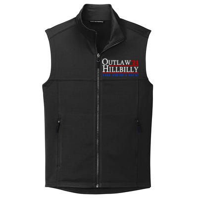 Trump Vance 2024 Outlaw Hillbilly Take America Back Collective Smooth Fleece Vest