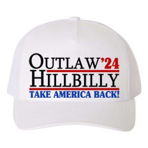 Trump Vance 2024 Outlaw Hillbilly Take America Back Yupoong Adult 5-Panel Trucker Hat