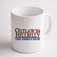 Trump Vance 2024 Outlaw Hillbilly Take America Back Coffee Mug