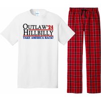 Trump Vance 2024 Outlaw Hillbilly Take America Back Pajama Set