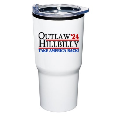 Trump Vance 2024 Outlaw Hillbilly Take America Back Tumbler