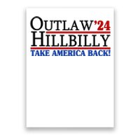 Trump Vance 2024 Outlaw Hillbilly Take America Back Poster