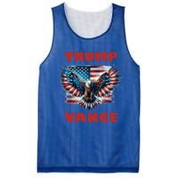 Trump Vance 2024 Eagle Donald Trump 2024 Cute Gift Mesh Reversible Basketball Jersey Tank