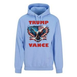 Trump Vance 2024 Eagle Donald Trump 2024 Cute Gift Unisex Surf Hoodie