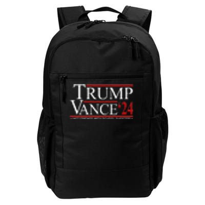 Trump Vance 2024 Not Friends With School Shooters Font & Back Daily Commute Backpack