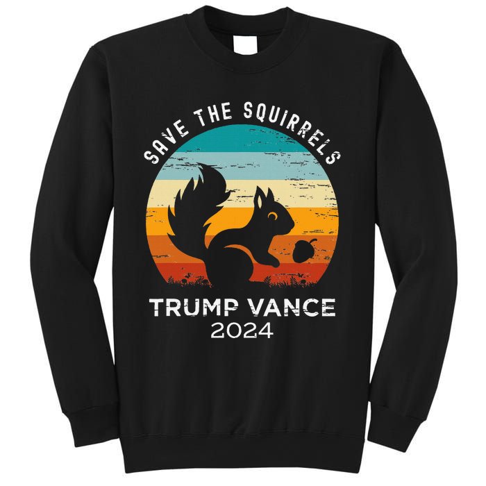 Trump Vance 2024 Save The Squirrels Sweatshirt