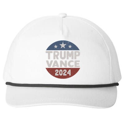 Trump Vance 2024 Donald Trump Jd Vance 2024 Pro Trump 2024 Snapback Five-Panel Rope Hat