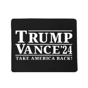 Trump Vance 2024 Take America Back President Vp Election Mousepad