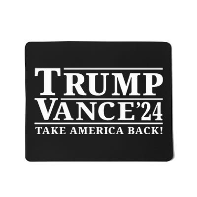 Trump Vance 2024 Take America Back President Vp Election Mousepad