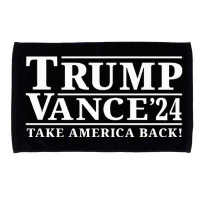 Trump Vance 2024 Take America Back President Vp Election Microfiber Hand Towel