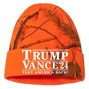 Trump Vance 2024 Take America Back President Vp Election Kati Licensed 12" Camo Beanie