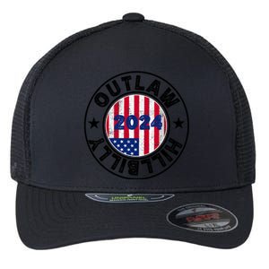 Trump Vance 2024 45 47 For President Outlaw Hillbilly 2024 Flexfit Unipanel Trucker Cap