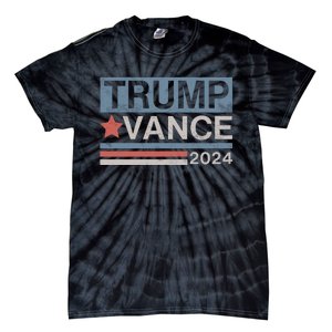 Trump Vance 2024 Retro Stripe Trump Jd Vance Tie-Dye T-Shirt