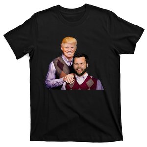 Trump Vance 2024 Brothers Funny Parody Trump J.D. Vance Bros T-Shirt