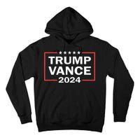 Trump Vance 2024 For President Vp Usa Election Patriotic Tall Hoodie