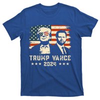 Trump Vance 2024 Flag Patriotic Republican 45 47 Trump Vance Great Gift T-Shirt