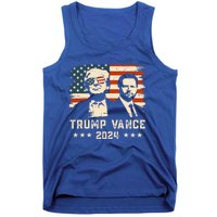 Trump Vance 2024 Flag Patriotic Republican 45 47 Trump Vance Great Gift Tank Top