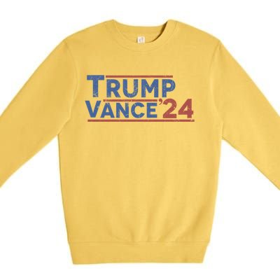 Trump Vance 2024 Premium Crewneck Sweatshirt