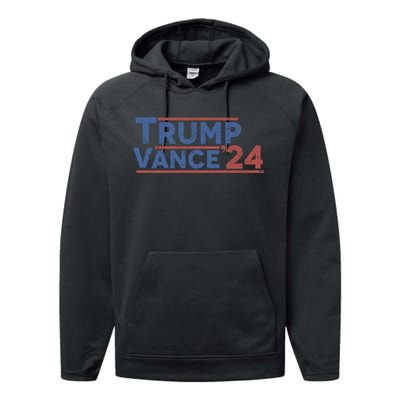 Trump Vance 2024 Performance Fleece Hoodie