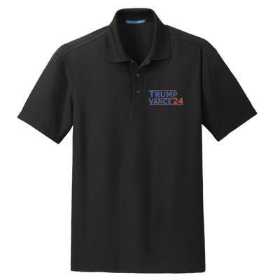 Trump Vance 2024 Dry Zone Grid Polo