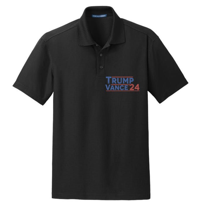 Trump Vance 2024 Dry Zone Grid Polo