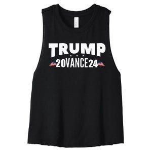 Trump Vance 2024 Election 2024 Women's Racerback Cropped Tank