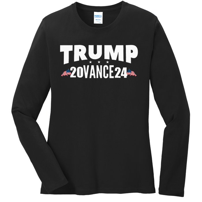 Trump Vance 2024 Election 2024 Ladies Long Sleeve Shirt