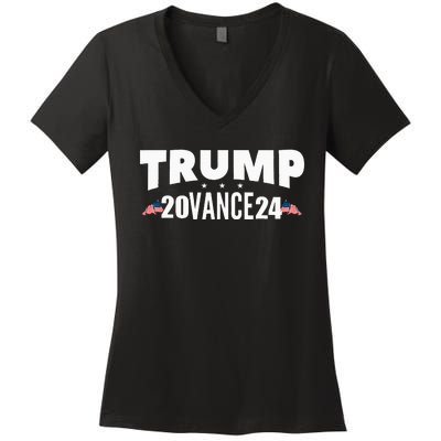 Trump Vance 2024 Election 2024 Women's V-Neck T-Shirt