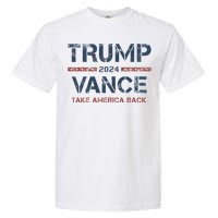 Trump Vance 2024 Take America Back Usa Vintage Garment-Dyed Heavyweight T-Shirt