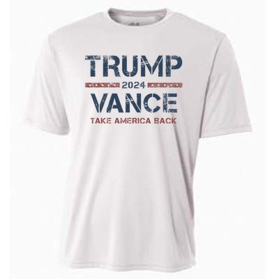 Trump Vance 2024 Take America Back Usa Vintage Cooling Performance Crew T-Shirt