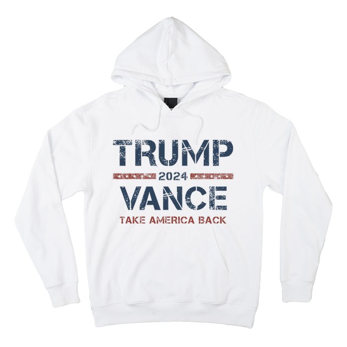 Trump Vance 2024 Take America Back Usa Vintage Hoodie