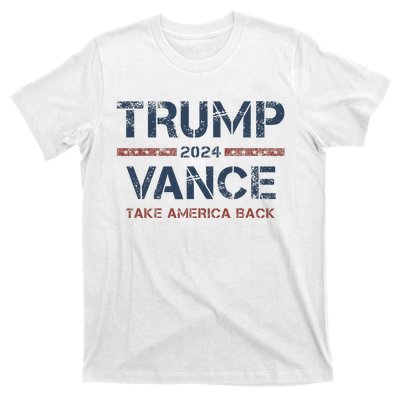 Trump Vance 2024 Take America Back Usa Vintage T-Shirt