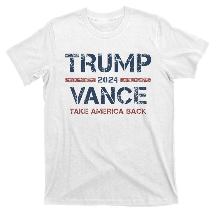 Trump Vance 2024 Take America Back Usa Vintage T-Shirt