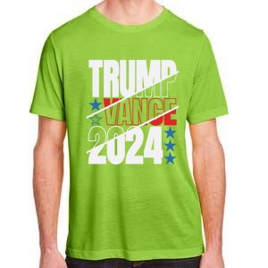 Trump Vance 2024 For President Usa Election Patriotic Meaningful Gift Adult ChromaSoft Performance T-Shirt