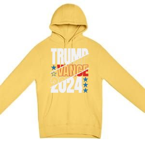 Trump Vance 2024 For President Usa Election Patriotic Meaningful Gift Premium Pullover Hoodie