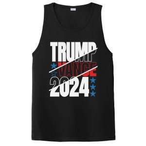 Trump Vance 2024 For President Usa Election Patriotic Meaningful Gift PosiCharge Competitor Tank