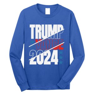 Trump Vance 2024 For President Usa Election Patriotic Meaningful Gift Long Sleeve Shirt