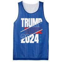 Trump Vance 2024 For President Usa Election Patriotic Meaningful Gift Mesh Reversible Basketball Jersey Tank