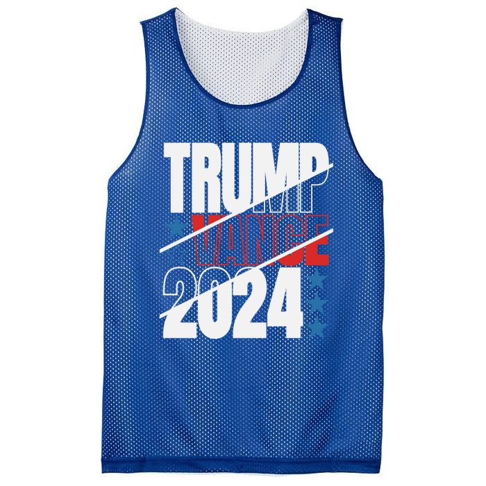 Trump Vance 2024 For President Usa Election Patriotic Meaningful Gift Mesh Reversible Basketball Jersey Tank