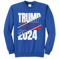 Trump Vance 2024 For President Usa Election Patriotic Meaningful Gift Tall Sweatshirt