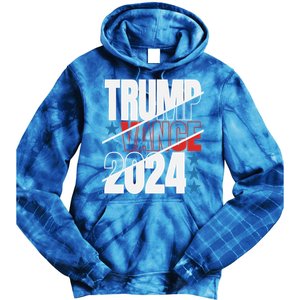 Trump Vance 2024 For President Usa Election Patriotic Meaningful Gift Tie Dye Hoodie