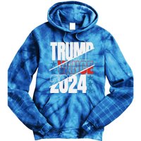 Trump Vance 2024 For President Usa Election Patriotic Meaningful Gift Tie Dye Hoodie