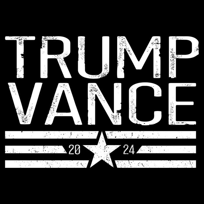 Trump Vance 2024 Star Vintage Cooling Performance Long Sleeve Crew